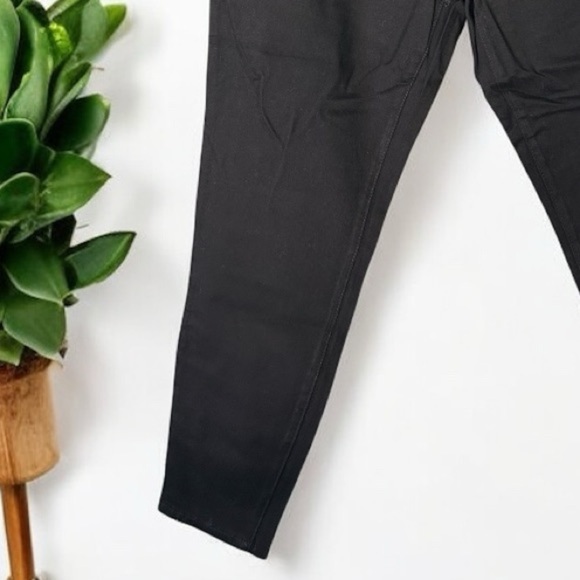 NWT! Black silver three button fly skinny jeans very stretchy size 16 or 1X - Picture 4 of 6